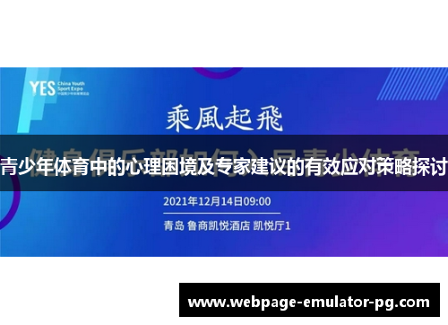 青少年体育中的心理困境及专家建议的有效应对策略探讨