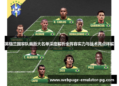 英格兰国家队最新大名单深度解析全阵容实力与战术亮点详解