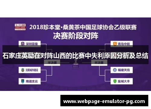 石家庄英励在对阵山西的比赛中失利原因分析及总结